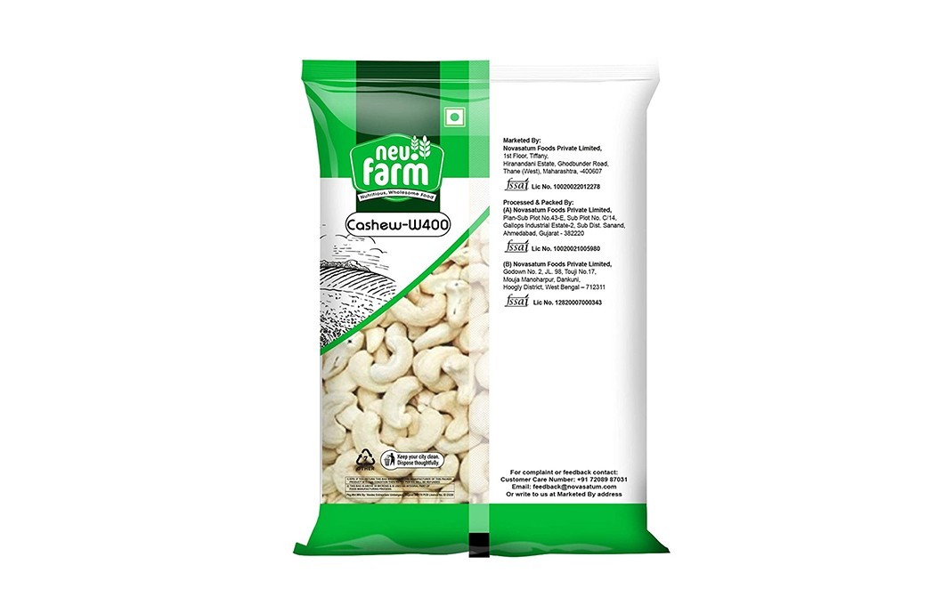 Neu.Farm Cashew W400    Pack  500 grams